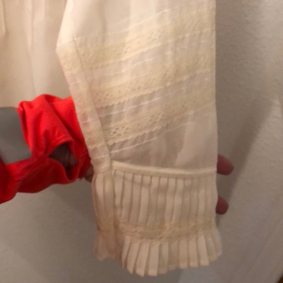 Motto Your Style Mantra long sleeve sheer blouse - Picture 3 of 6